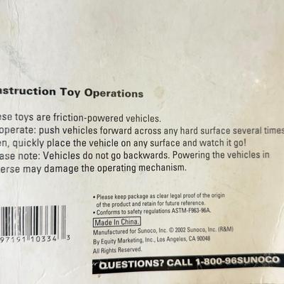 LOT 110: Gas Station Toys: Shell, Sunoco, Mobil
