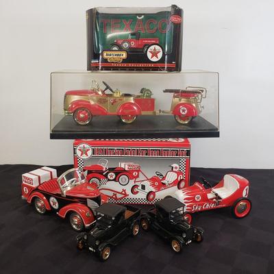 LOT 143: Texaco Collectible Pedal Cars, Ford Model T Cars & More