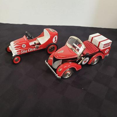 LOT 143: Texaco Collectible Pedal Cars, Ford Model T Cars & More