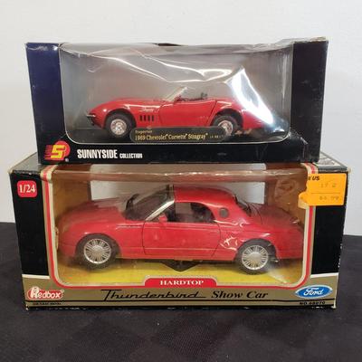 LOT 148: Classic Car Collection- New in Package- Corvette, Thunderbird & More