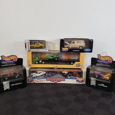 LOT 149: Hot Wheels Collectibles New in Box-Reggie Jackson Collection, M2 Machines & More