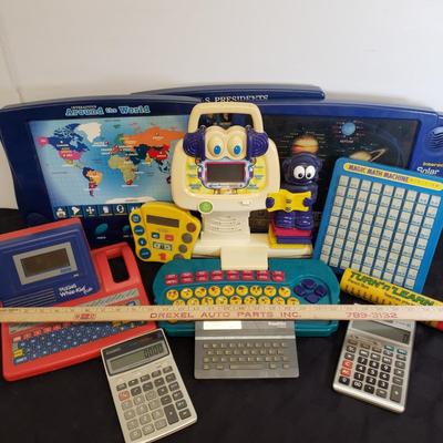 LOT 153: Vintage Interactive Kids Learning Toys Assortment