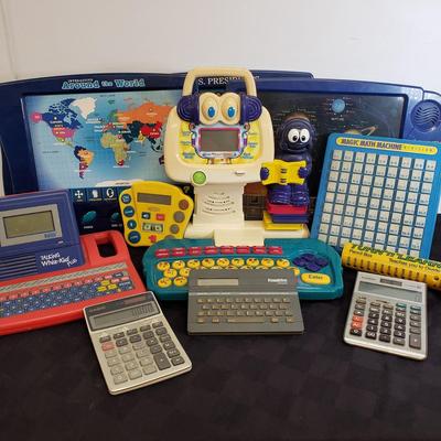 LOT 153: Vintage Interactive Kids Learning Toys Assortment