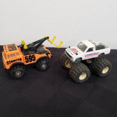 LOT 155: Collection of Monster Trucks-Matchbox Sized