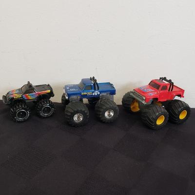 LOT 155: Collection of Monster Trucks-Matchbox Sized