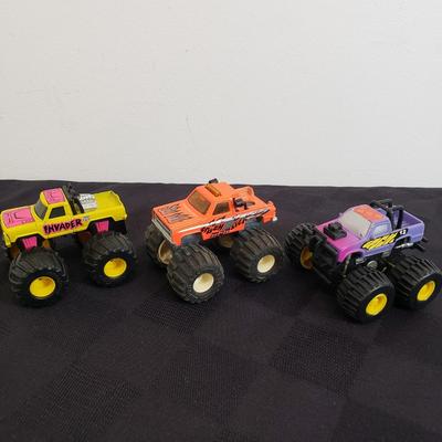 LOT 155: Collection of Monster Trucks-Matchbox Sized