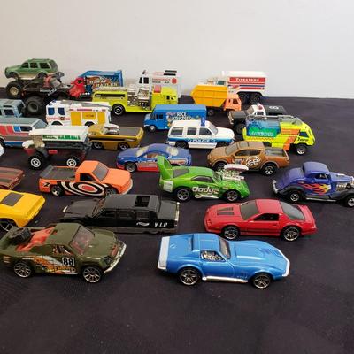 LOT 160: Assorted Hot Wheels, Matchbox & More