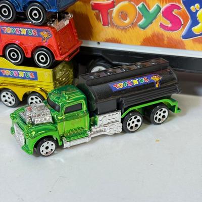 LOT 201: Toys R Us Trucks / Collectibles & More