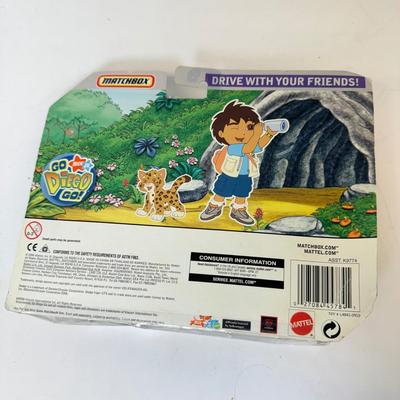 LOT 202: Toys R Us Trucks & Matchbox: Spongebob & Go Diego Go