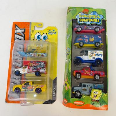 LOT 202: Toys R Us Trucks & Matchbox: Spongebob & Go Diego Go