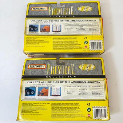 LOT 205: Hot Wheels Collectibles in Box & Matchbox Trucks in Package