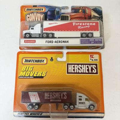 LOT 205: Hot Wheels Collectibles in Box & Matchbox Trucks in Package