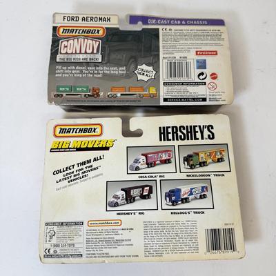 LOT 205: Hot Wheels Collectibles in Box & Matchbox Trucks in Package
