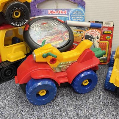 LOT 206: Disney Cars, Young Kids Construction Toys & More