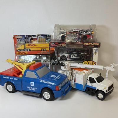 LOT 207: NASCAR Stockers, Racing Champions in Package, Matchbox Convoys & More