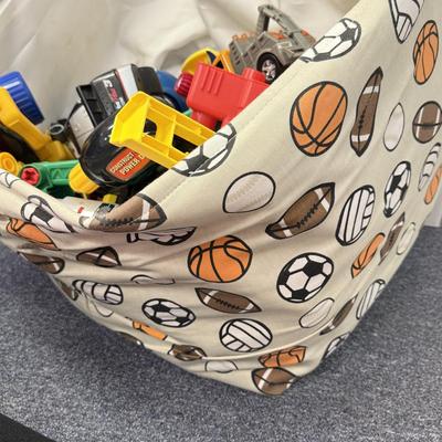 LOT 210: Big Lot of Young Kids Construction Vehicle Toys & More