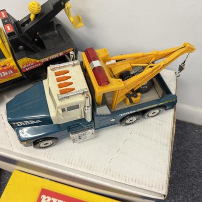 LOT 209: Tonka Tow Trucks, Tractor Trailer & More