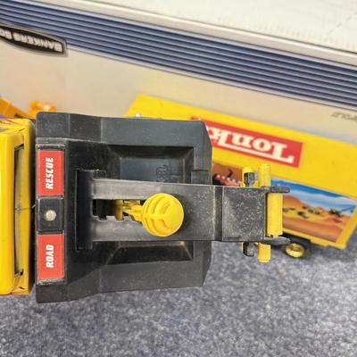 LOT 209: Tonka Tow Trucks, Tractor Trailer & More