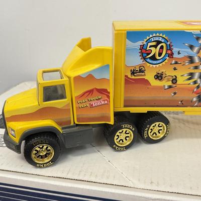 LOT 209: Tonka Tow Trucks, Tractor Trailer & More