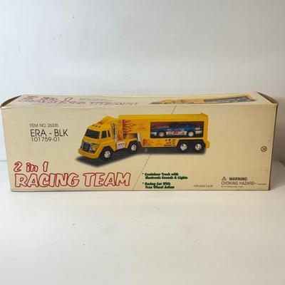 LOT 213: Large Kawasaki Racing Trailer, 1994 Nascar Fun Saver in Box & More