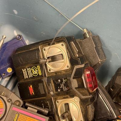 LOT 216: 40 Gallon Tub of Radio Control RC Cars & Remotes