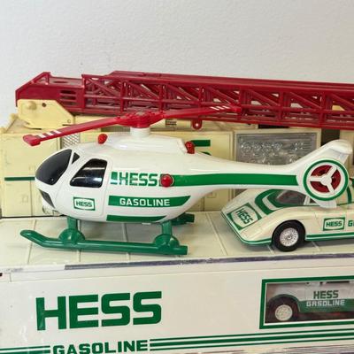 LOT 217: Out of Box Hess Trucks & More w/ Hess Soccer Ball