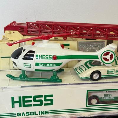 LOT 217: Out of Box Hess Trucks & More w/ Hess Soccer Ball
