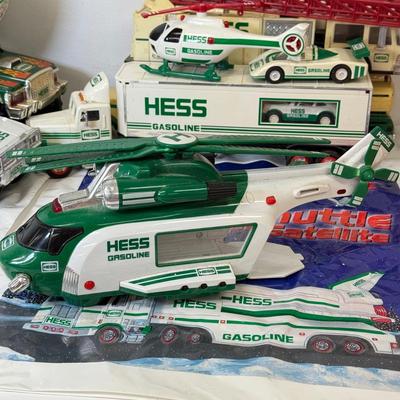 LOT 217: Out of Box Hess Trucks & More w/ Hess Soccer Ball