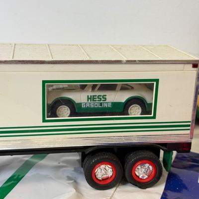 LOT 217: Out of Box Hess Trucks & More w/ Hess Soccer Ball