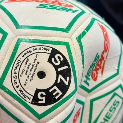LOT 217: Out of Box Hess Trucks & More w/ Hess Soccer Ball