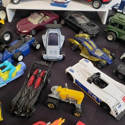 LOT 223: Assortment of Cars, Trucks, Bicycles & Accessories-Different Sizes