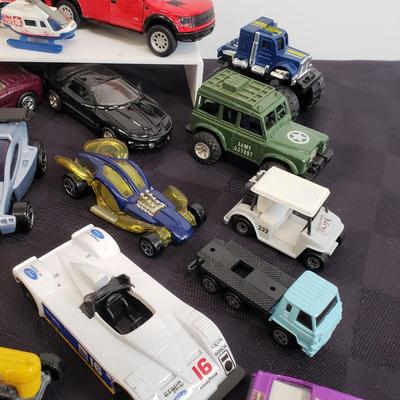 LOT 223: Assortment of Cars, Trucks, Bicycles & Accessories-Different Sizes