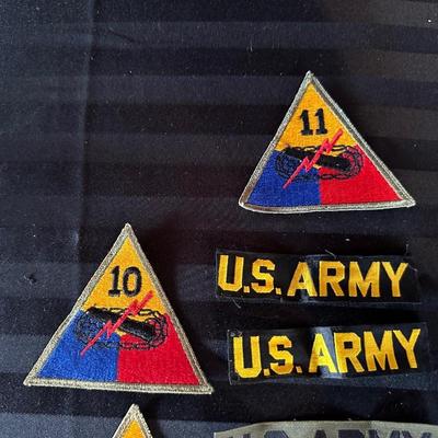 MILITARY BARS, PATCHES AND PINS