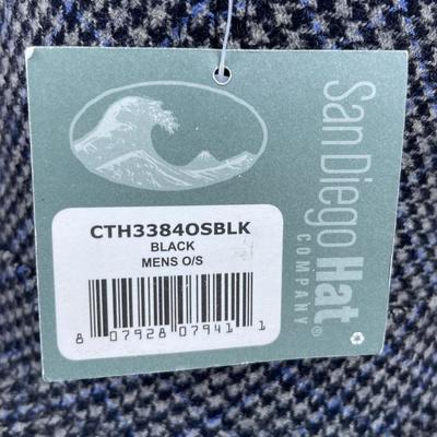 New Men’s Houndstooth Hat