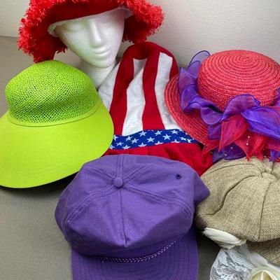 Lot of 11 Fun Hats