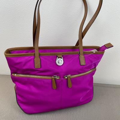 Michael Kors Fuchsia Nylon Handbag