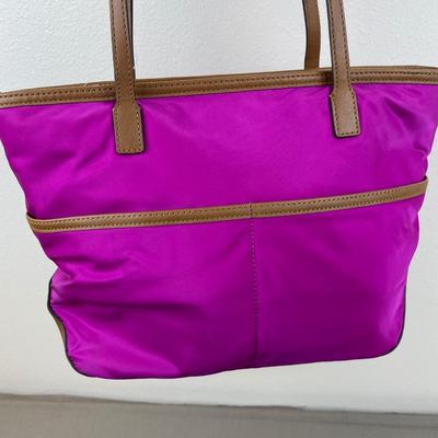 Michael Kors Fuchsia Nylon Handbag