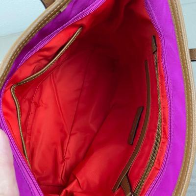 Michael Kors Fuchsia Nylon Handbag