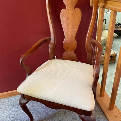 American Drew solid wood dining room table and chairs