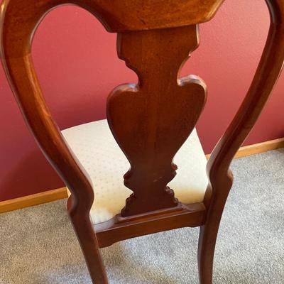 American Drew solid wood dining room table and chairs
