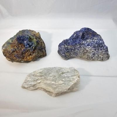 Sodalite, Azurite, Chrysocolla & More (B1-JS)