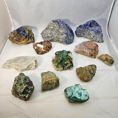 Sodalite, Azurite, Chrysocolla & More (B1-JS)