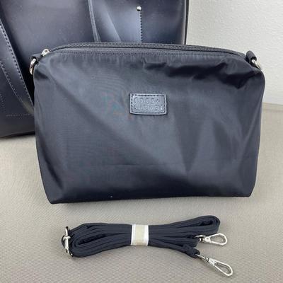 New Coco + Carmen Black Shoulder 2 in 1 Handbag