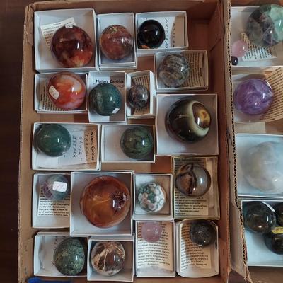 Jasper, Serpentine, Labradorite, Carnelian and More Polished Orbs (B1-BM)