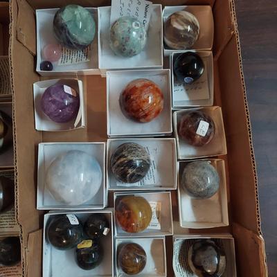 Jasper, Serpentine, Labradorite, Carnelian and More Polished Orbs (B1-BM)