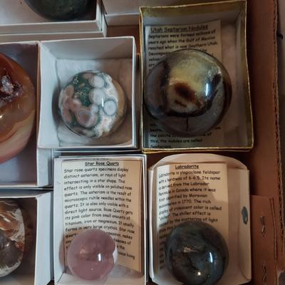 Jasper, Serpentine, Labradorite, Carnelian and More Polished Orbs (B1-BM)
