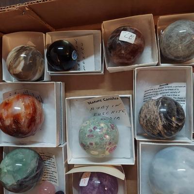 Jasper, Serpentine, Labradorite, Carnelian and More Polished Orbs (B1-BM)