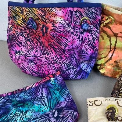 5 Piece New Hand-sewn Purse Lot