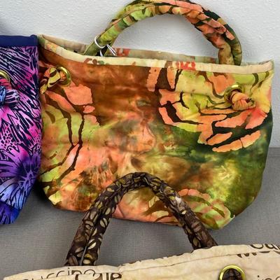 5 Piece New Hand-sewn Purse Lot