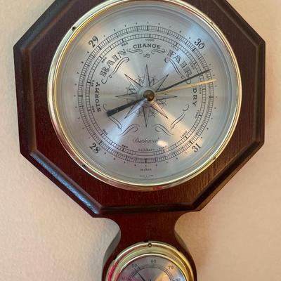 Dunhaven temp and barometer
